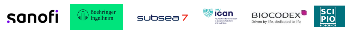 Science and industry clients: Sanofi, Boehringer Ingelheim, Subsea 7, IHU ICAN, Biocodex, Scipio Bioscience